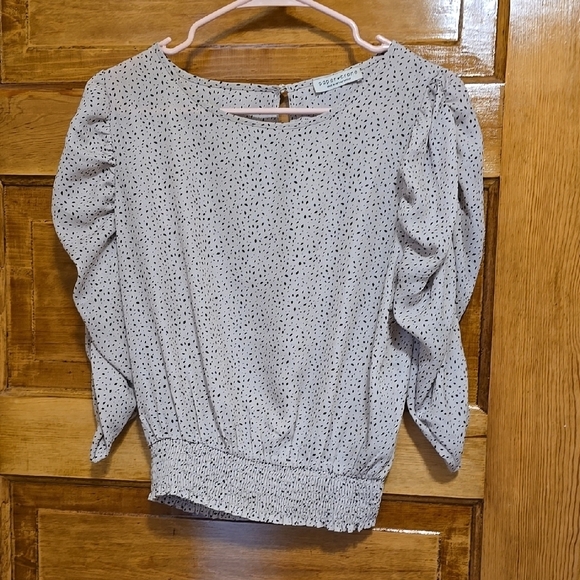 Paper Crane Pink Boxy Blouse Long Sleeves M - Picture 1 of 4